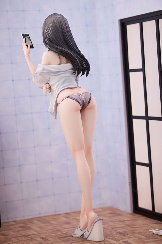 Original Character statuette PVC 1/6 Apocrypha Selfie Girl Illustration by hitomio16 Normal Edition 29 cm