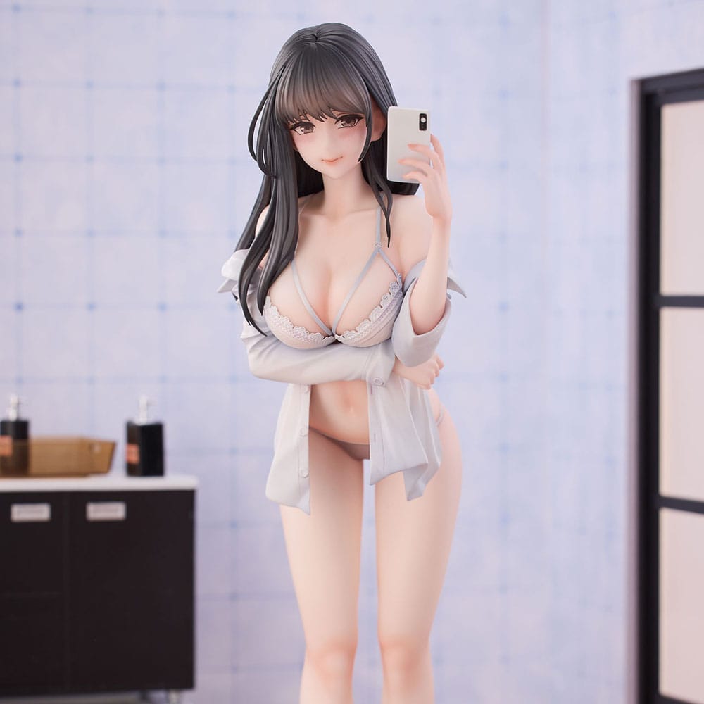 Original Character statuette PVC 1/6 Apocrypha Selfie Girl Illustration by hitomio16 Deluxe Edition 32 cm