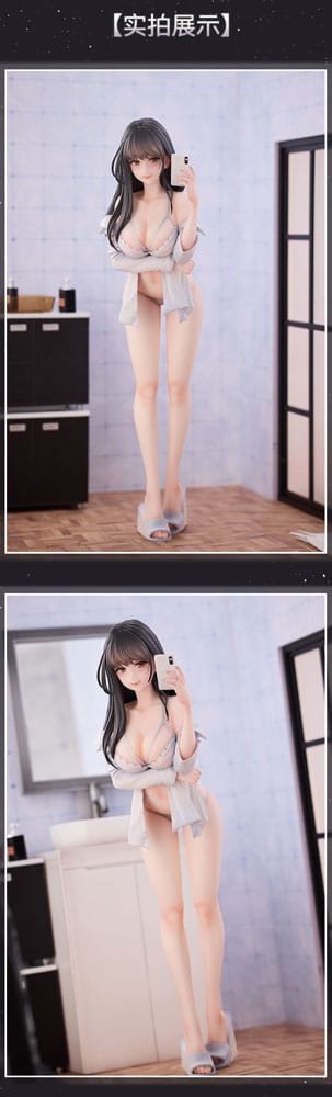 Original Character statuette PVC 1/6 Apocrypha Selfie Girl Illustration by hitomio16 Deluxe Edition 32 cm