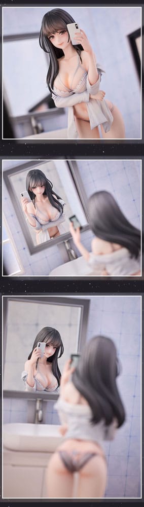 Original Character statuette PVC 1/6 Apocrypha Selfie Girl Illustration by hitomio16 Deluxe Edition 32 cm
