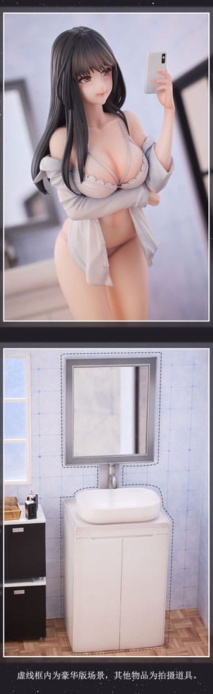 Original Character statuette PVC 1/6 Apocrypha Selfie Girl Illustration by hitomio16 Deluxe Edition 32 cm
