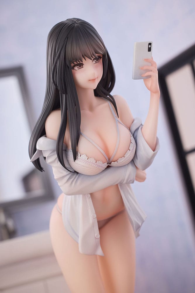 Original Character statuette PVC 1/6 Apocrypha Selfie Girl Illustration by hitomio16 Deluxe Edition 32 cm