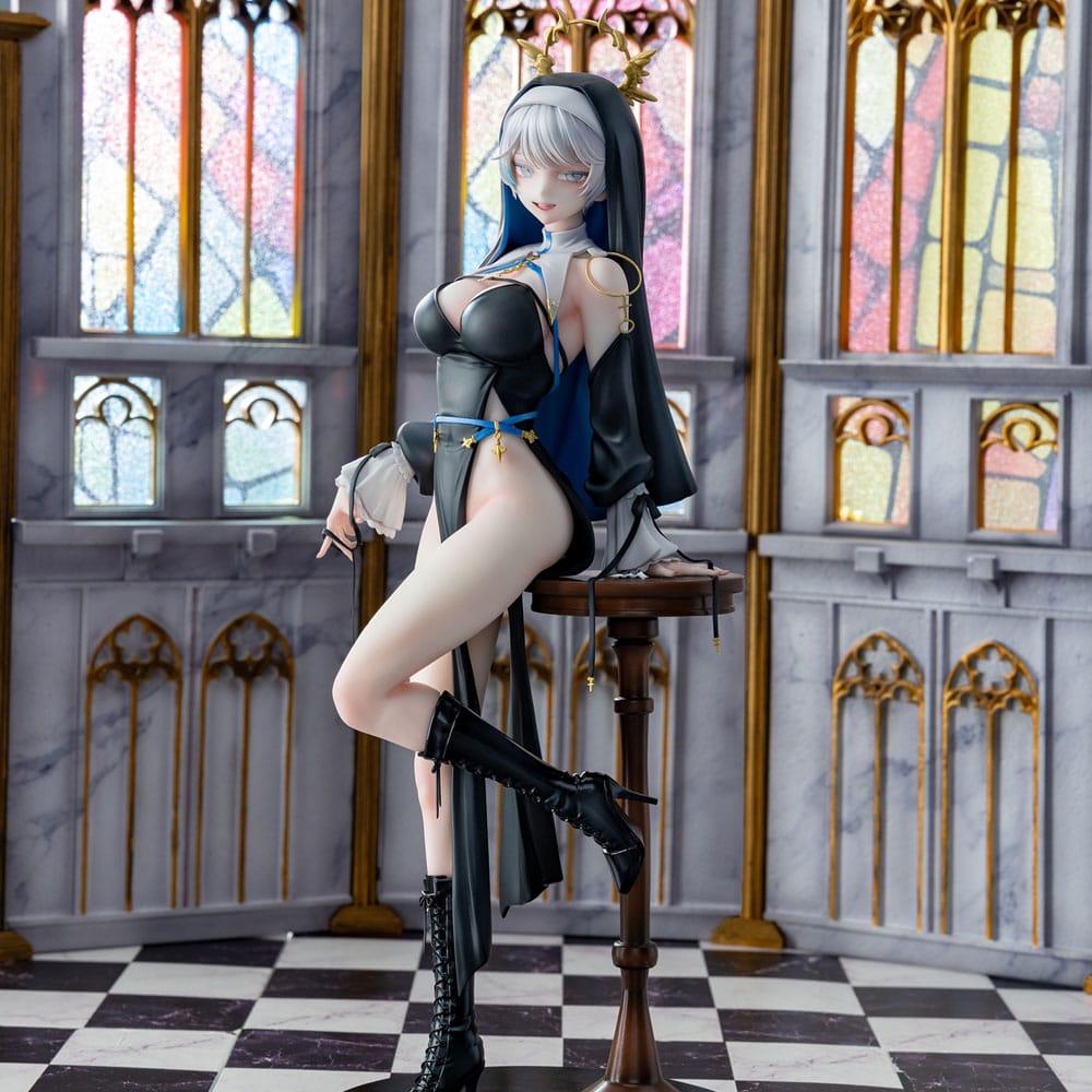 Original Character statuette PVC 1/6 Sister Anastasia Illustrated by Ohisashiburi Deluxe Edition 28 cm