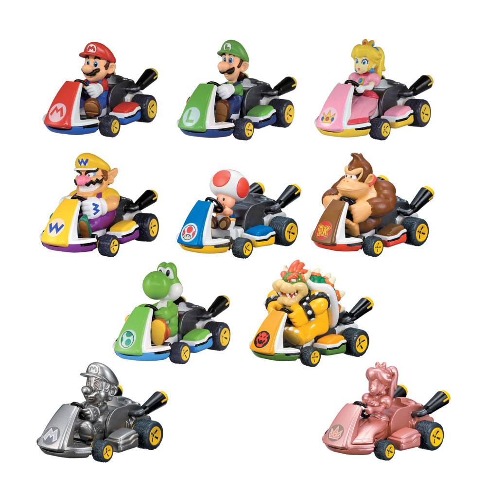 Mario Kart présentoir voitures à friction Mystery Pack (12)