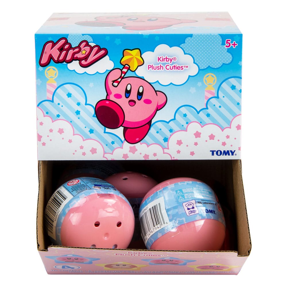 Kirby présentoir mini peluche 7 cm Cuties Mystery Capsule (12)