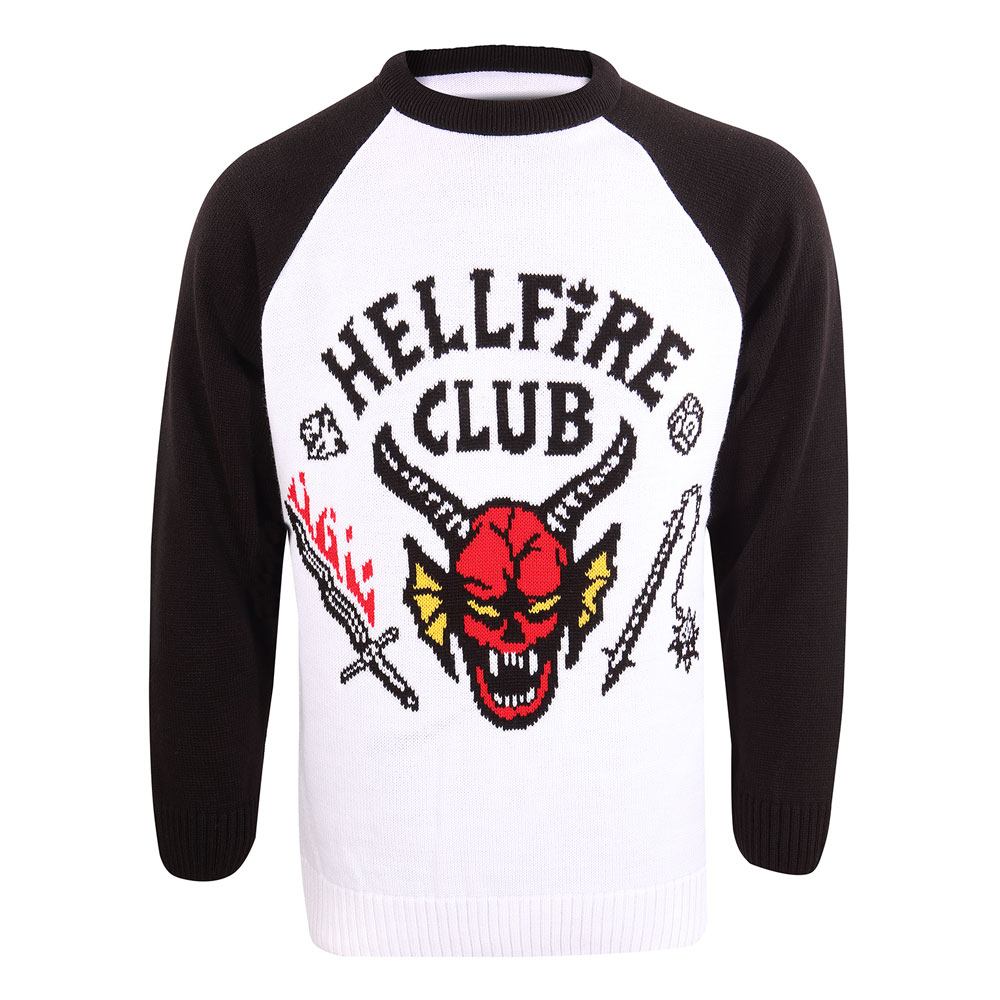 Stranger Things Sweatshirt Christmas Jumper Hellfire Club (S)