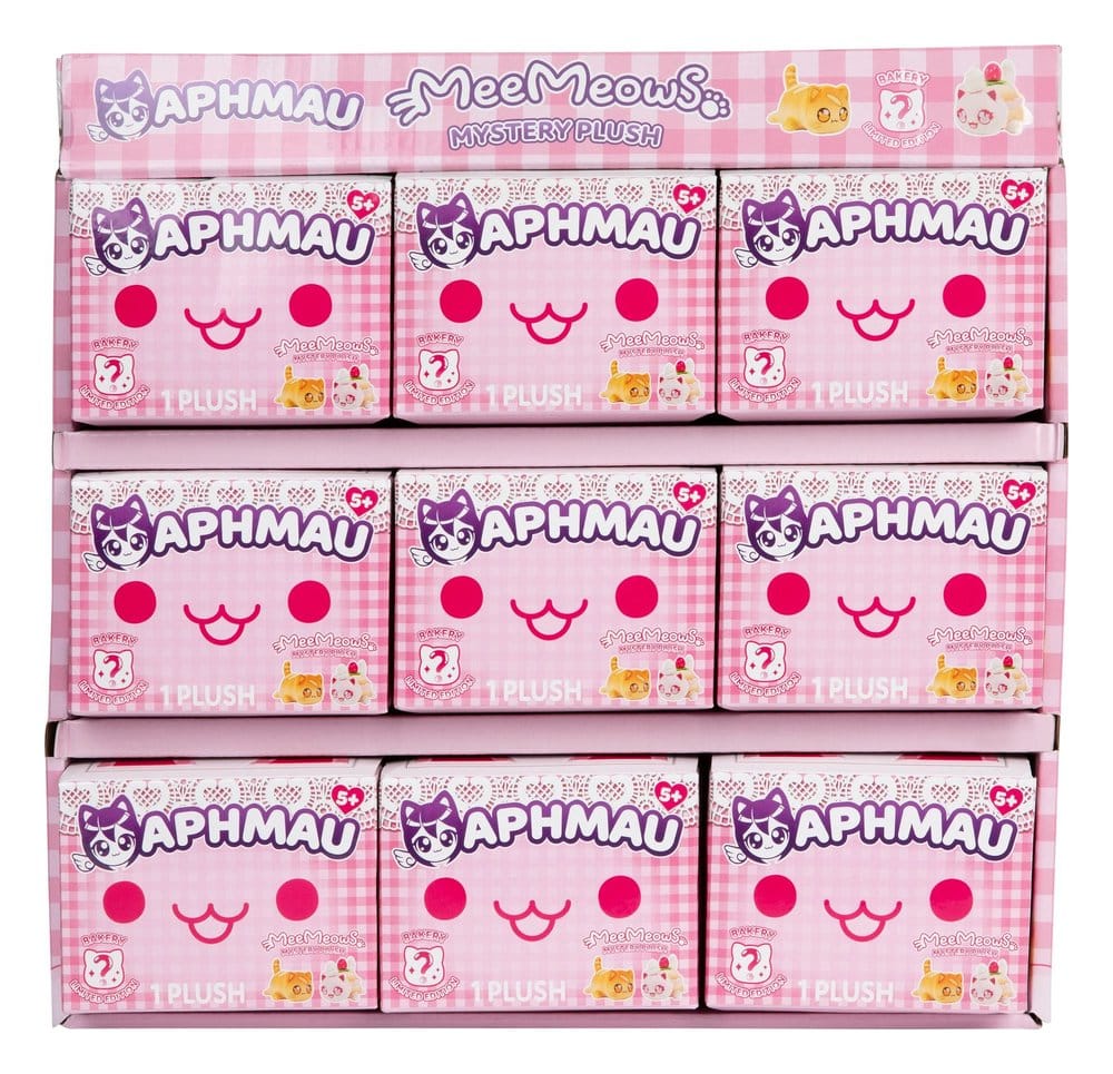 Aphmau Bakery peluche Mystery Meemeow Series 10 15 cm Blind Box Display (9)