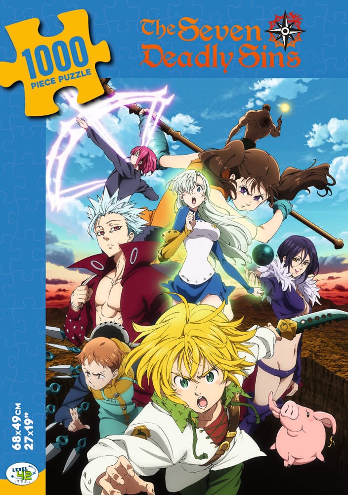 Seven Deadly Sins puzzle Characters (1000 pièces)