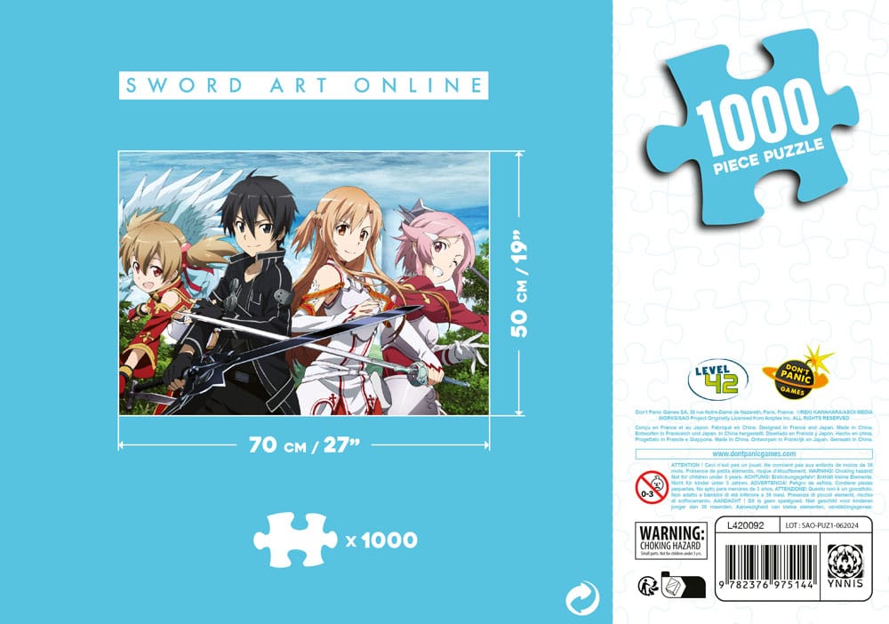 Sword Art Online puzzle Characters (1000 pièces)