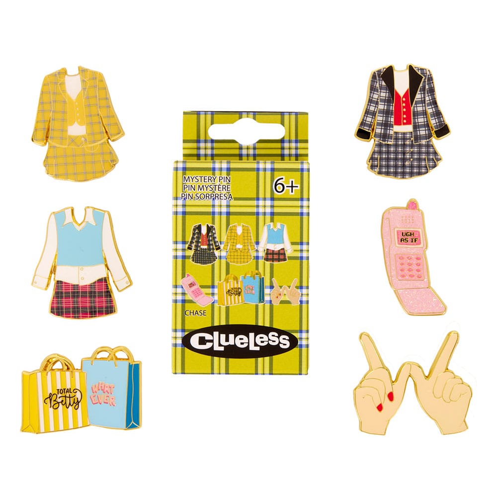 Paramount by Loungefly assortiment pin's émaillés Blind Box Clueless (12)