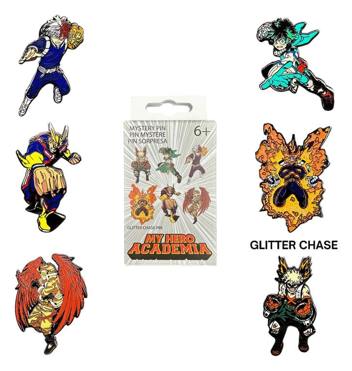 My Hero Academia by Loungefly assortiment pin's émaillés Blind Box Multi Char (12)