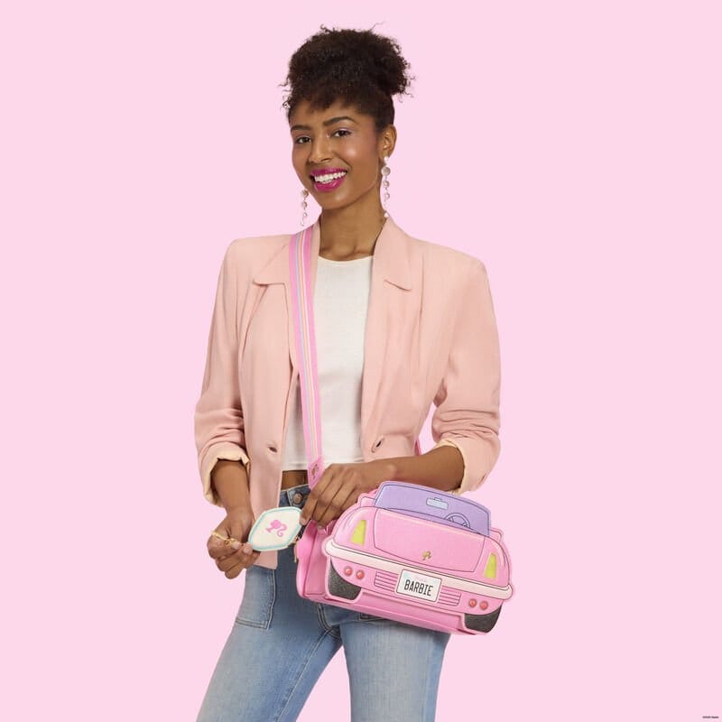 Mattel by Loungefly sac à bandoulière Barbie Car Light Up