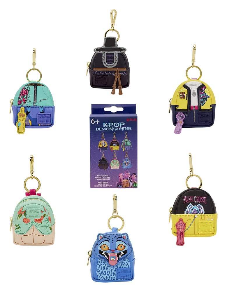 KPop Demon Hunters by Loungefly présentoir Bijoux de sac Mystery Box (15)