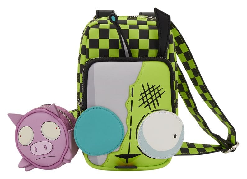 Nickelodeon by Loungefly sac à bandoulière Invader Zim Gir Cellphone
