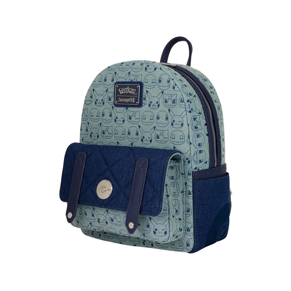 Pokemon by Loungefly sac à dos Mini Faux Denim