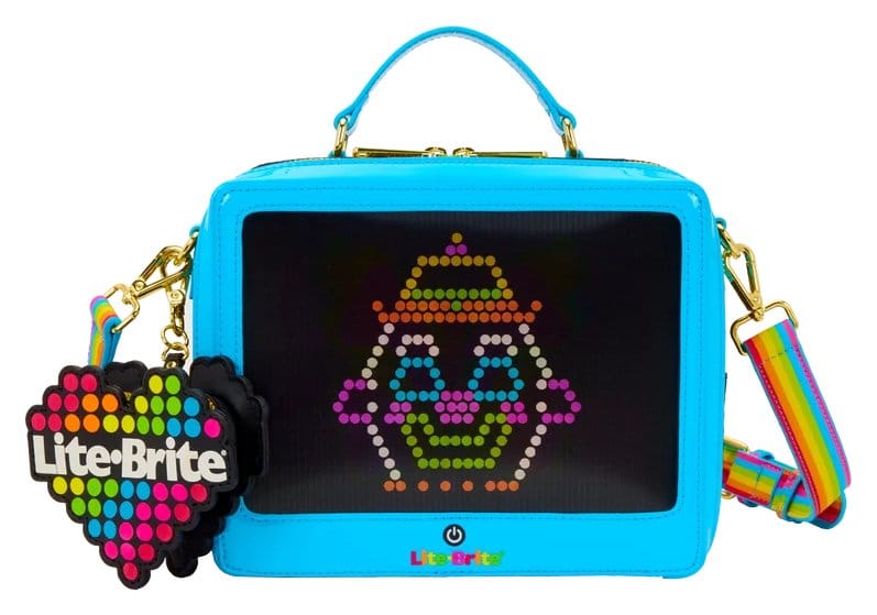 Hasbro by Loungefly Sac à bandoulière avec porte-monnaie Lite Brite