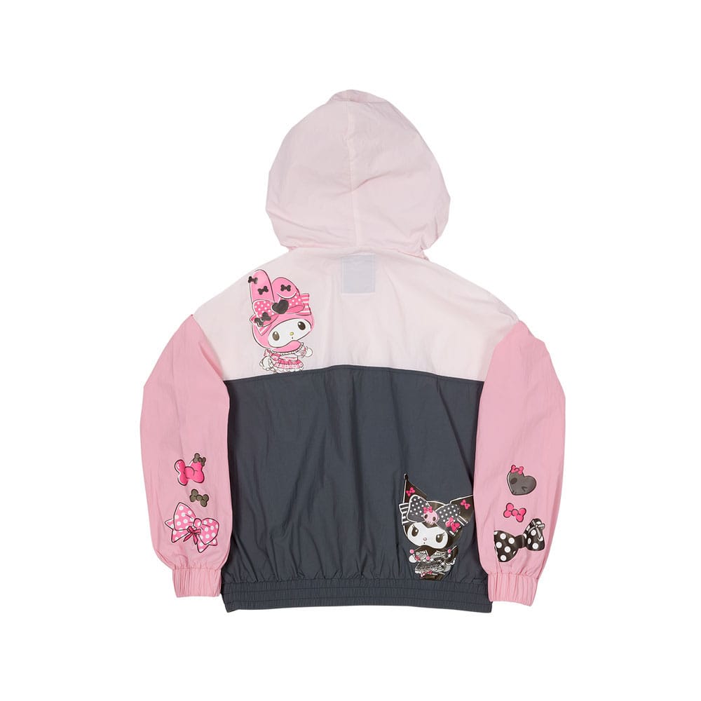 Sanrio by Loungefly Windbreaker bomber My Melody and Kuromi (XL)