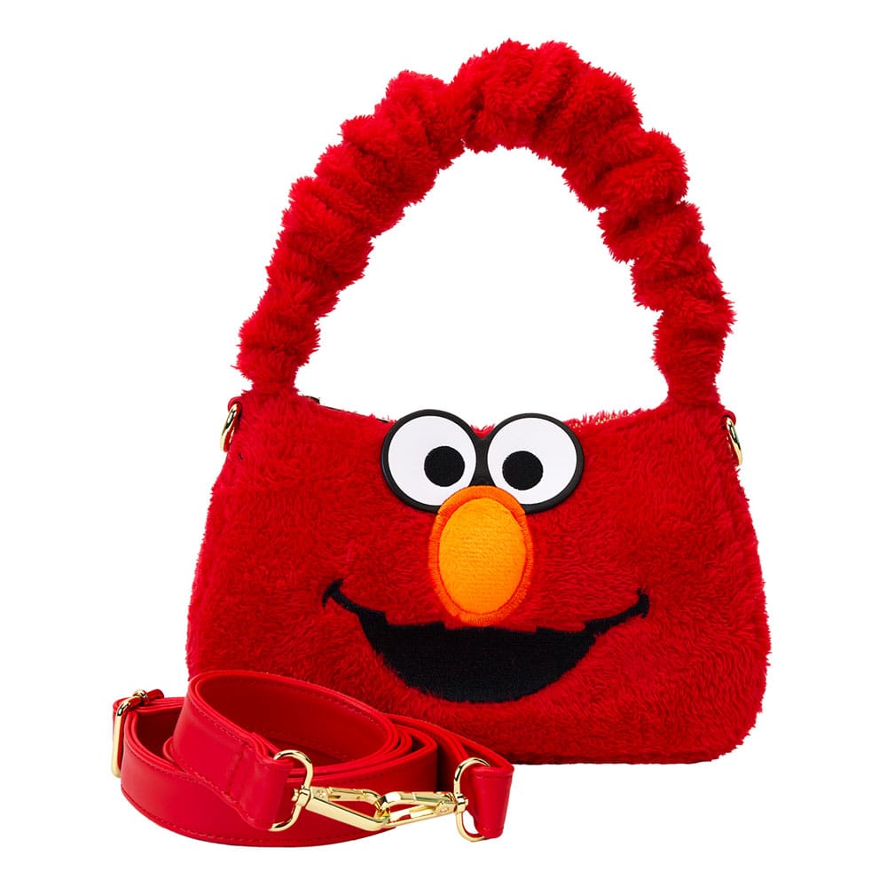 1, Rue Sésame Street by Loungefly Plush sac à bandoulière Elmo