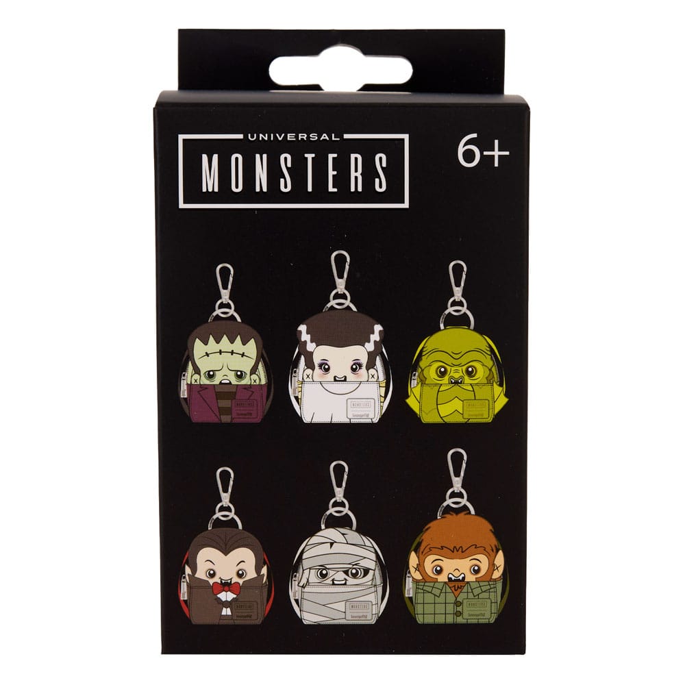 Universal Monsters by Loungefly assortiment porte-clés Blind Box Mini Backpack (12)