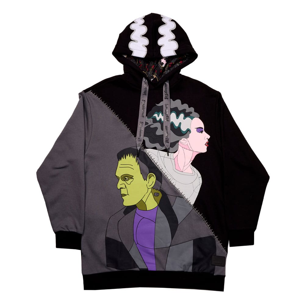 Universal Monsters by Loungefly sweater à capuche Unisexe Bride of Frankenstein (XXL)