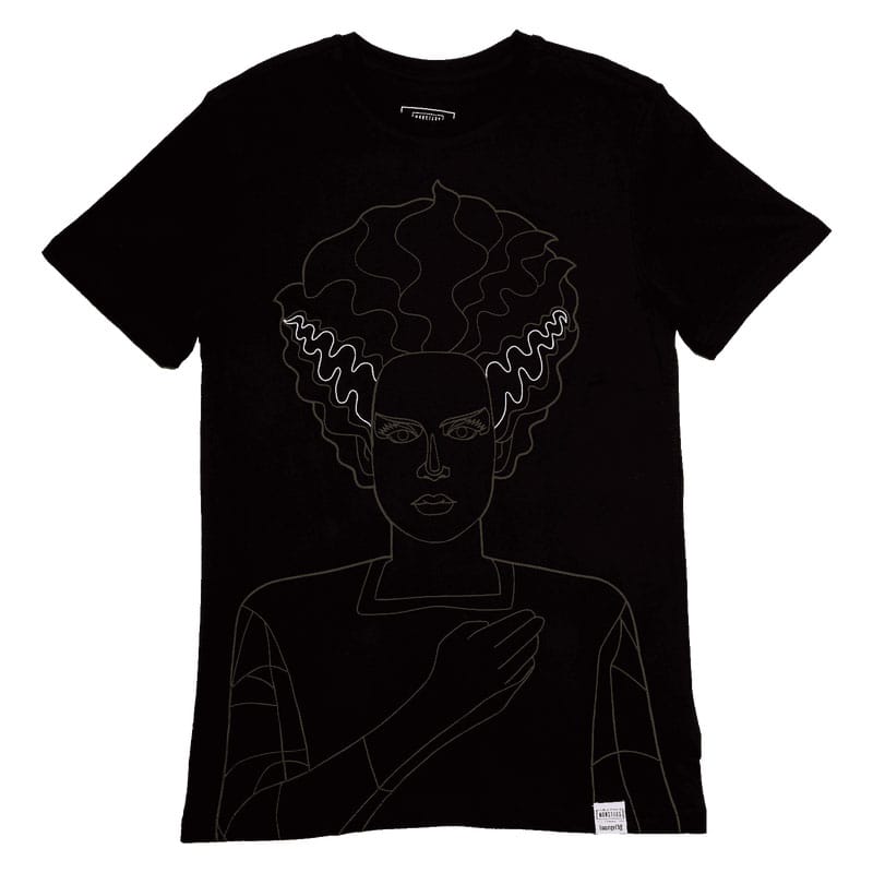 Universal Monsters by Loungefly Tee T-Shirt Unisexe Bride of Frankenstein (S)