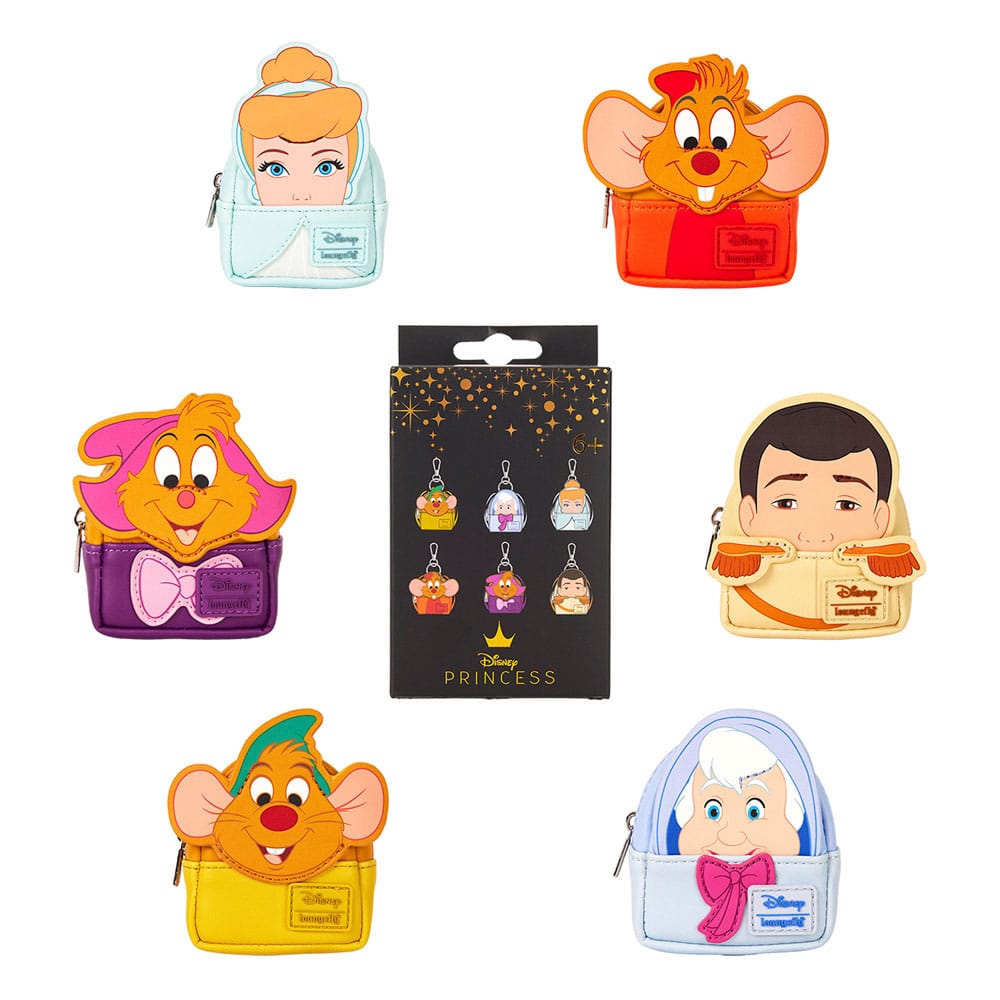 Disney Cinderella 75th Anniversary by Loungefly présentoir Bijoux de sac Mystery Box (15)