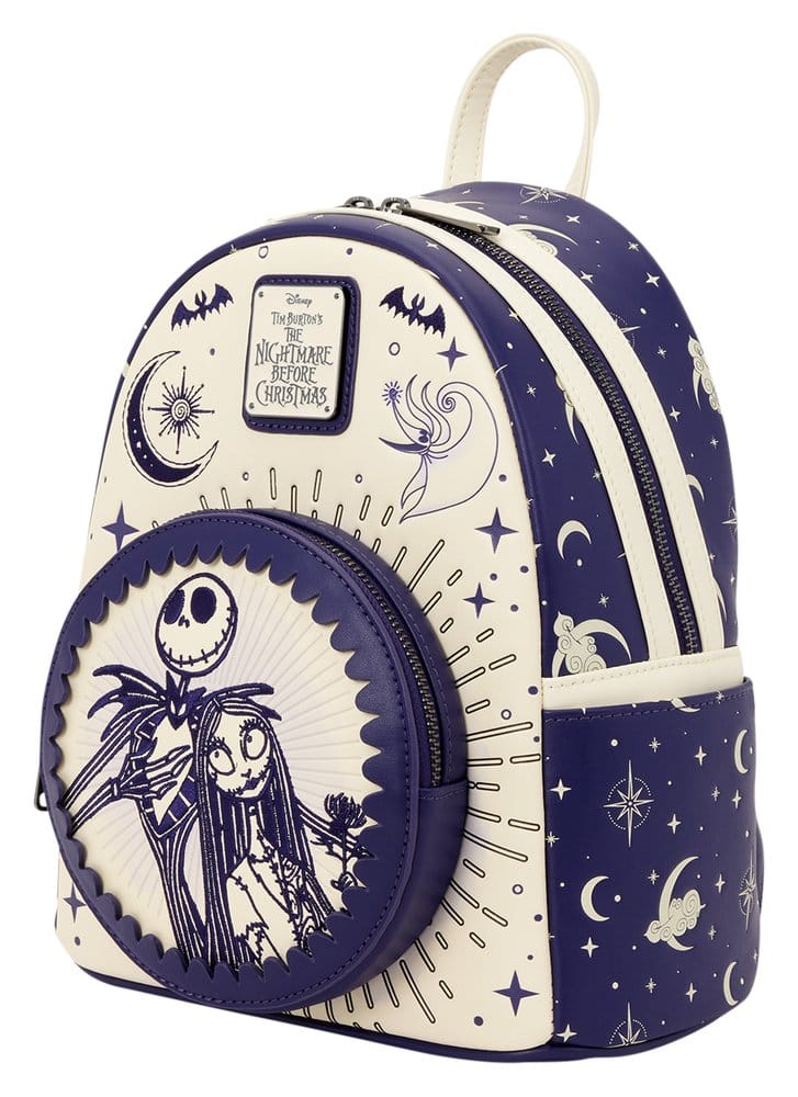 L'Étrange Noël de monsieur Jack by Loungefly sac à dos Mini Jack Skellington & Sally Night Sky