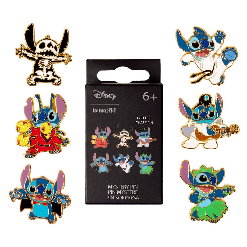 Disney by Loungefly assortiment pin's émaillés Blind Box Web Stitch (12)