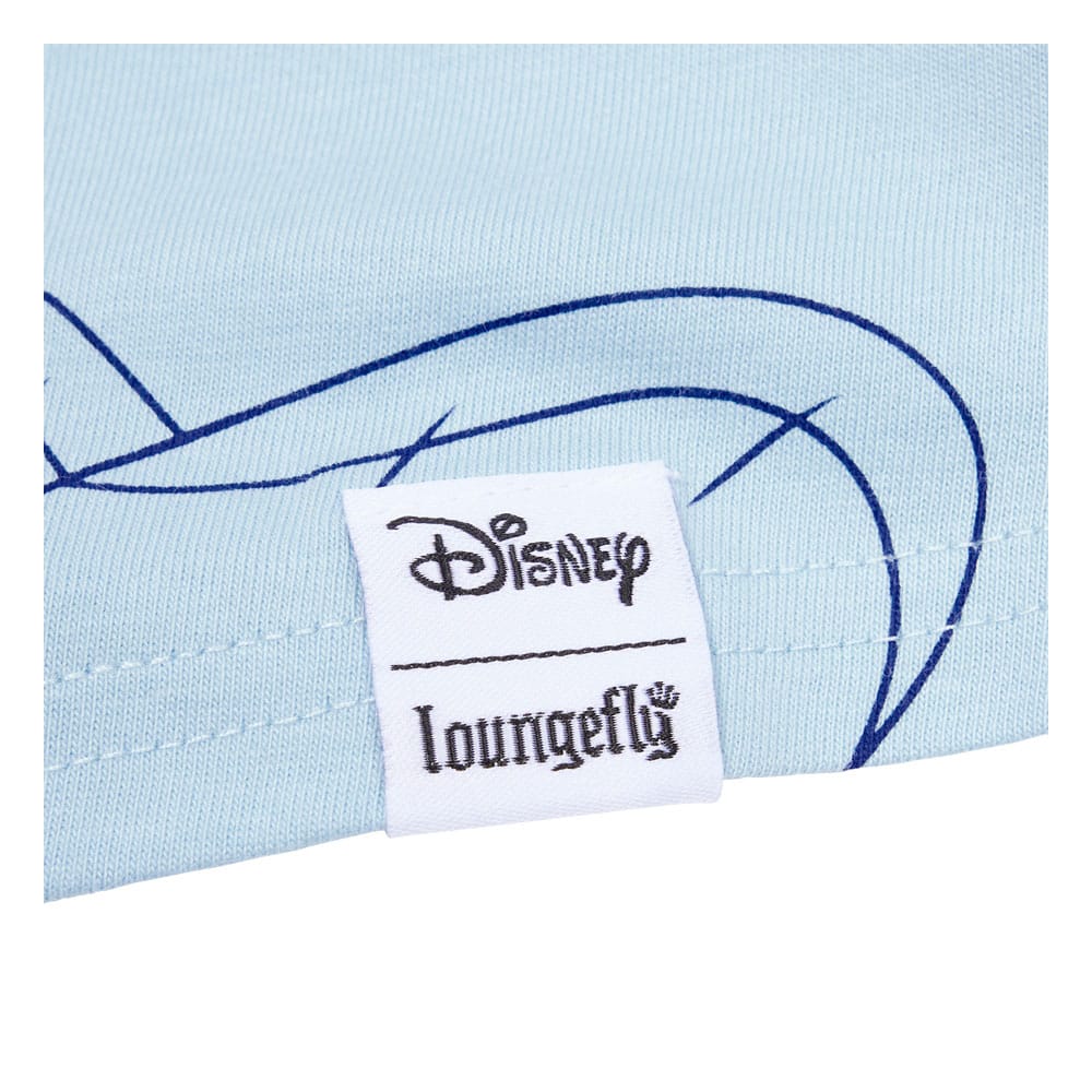 Winnie the Pooh by Loungefly Tee T-Shirt Unisexe Eeyore Shirred Raglan (S)