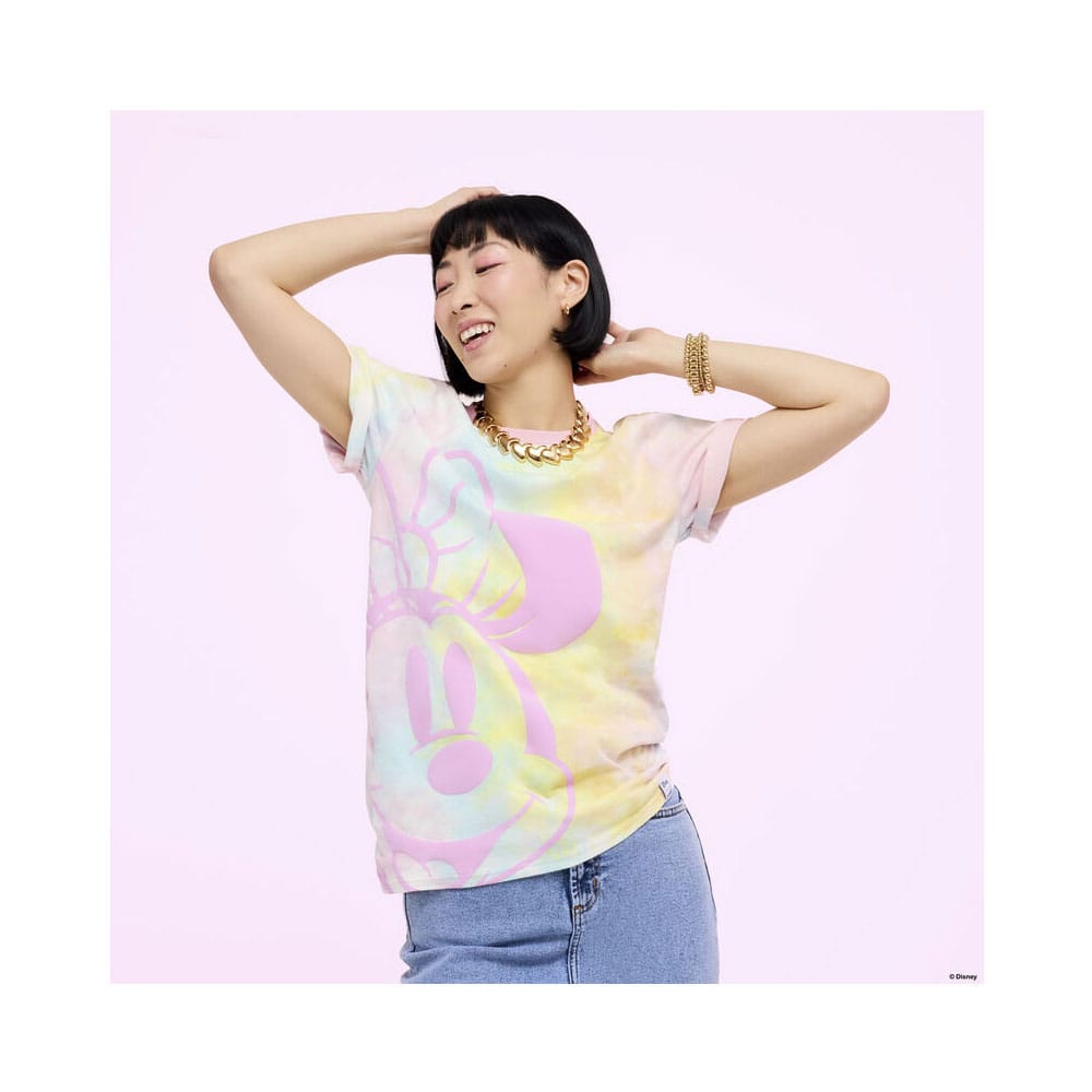 Disney by Loungefly Tee T-Shirt Unisexe Minnie Mouse Tie Die (S)