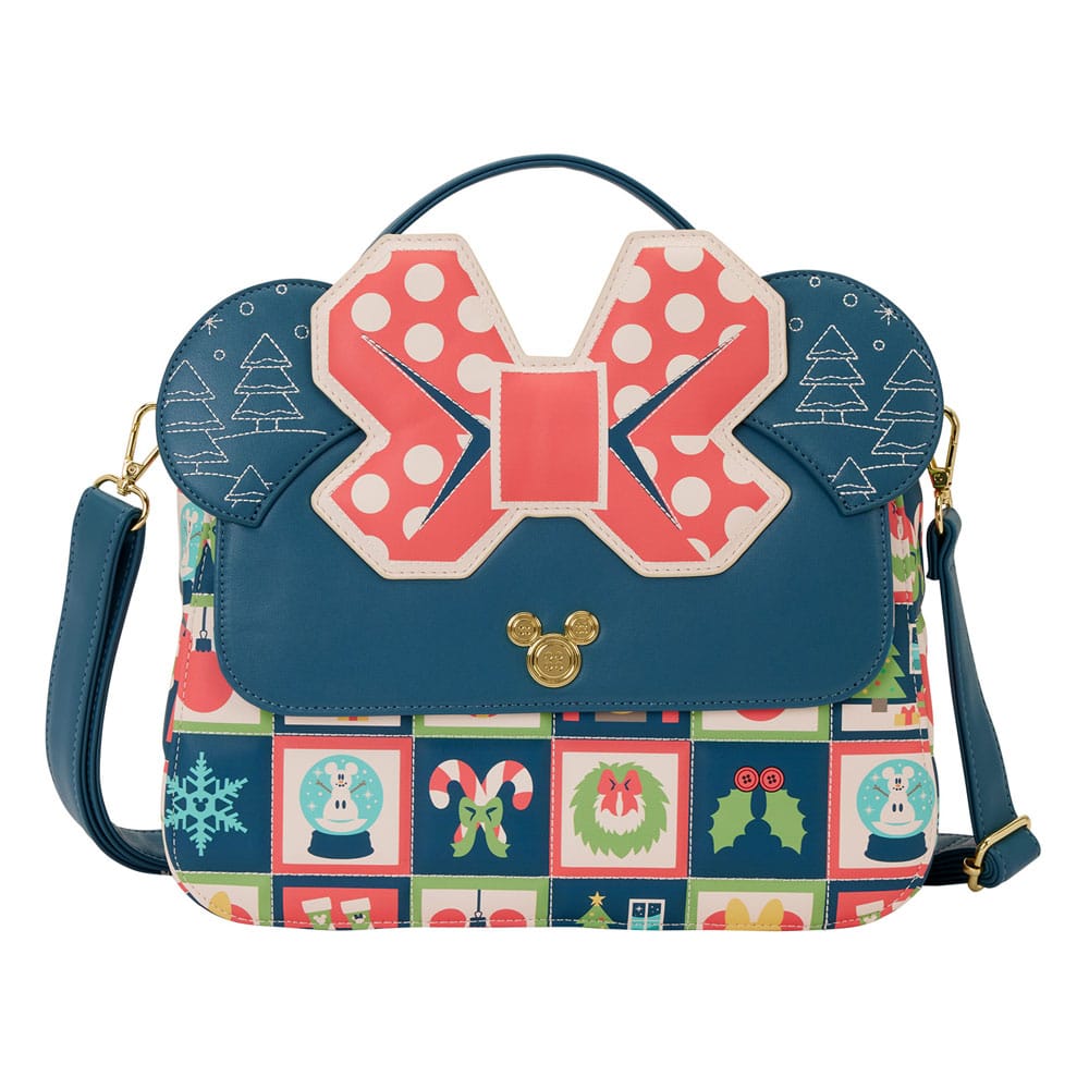 Disney by Loungefly sac à bandoulière Mickey and Minnie Holiday