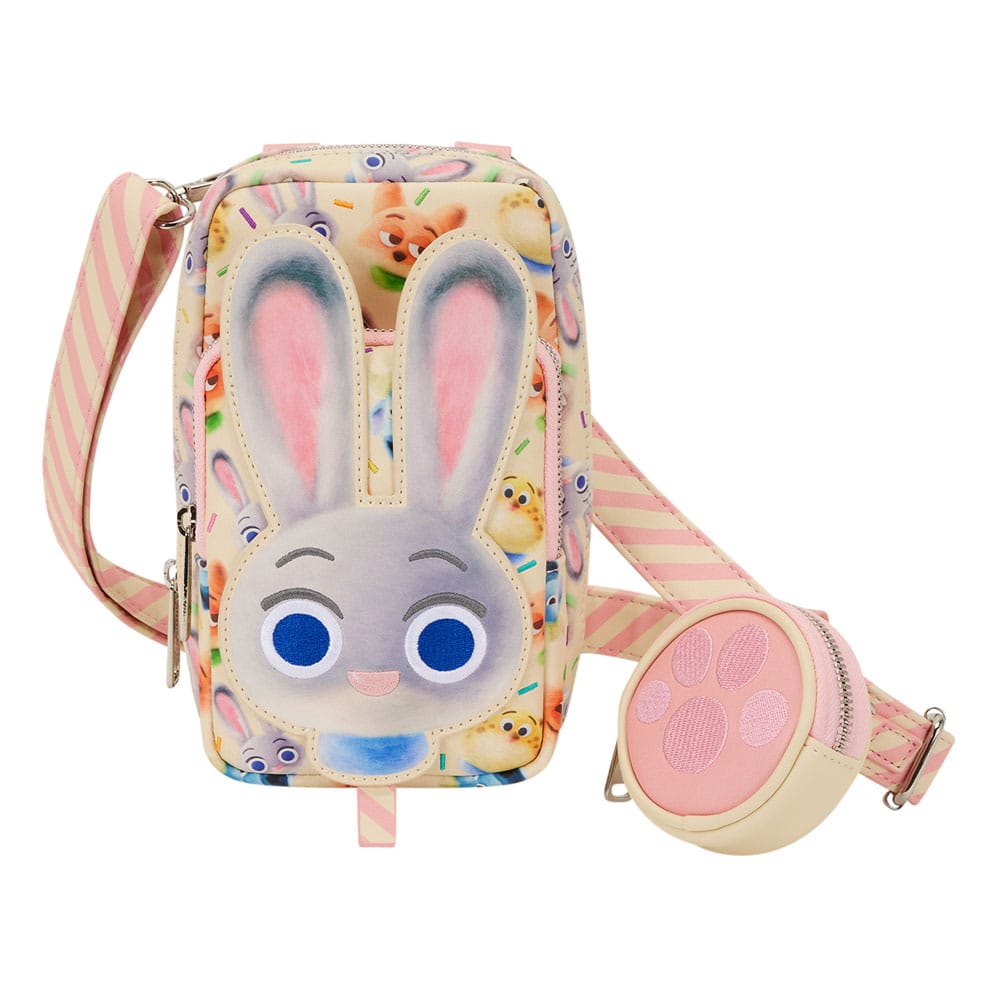 Disney by Loungefly sac à bandoulière avec porte-monnaie Zootopia 2 Cell Phone