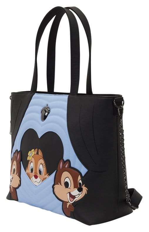 Tic et Tac, les rangers du risque by Loungefly sac shopping avec porte-monnaie Two Chips & a Miss