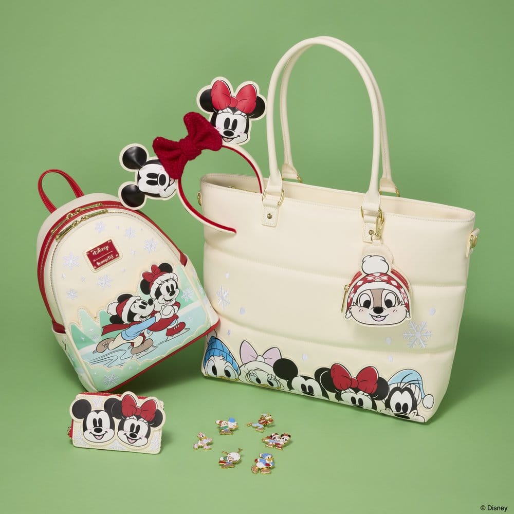 Mickey & Minnie by Loungefly sac shopping Puff Quilt