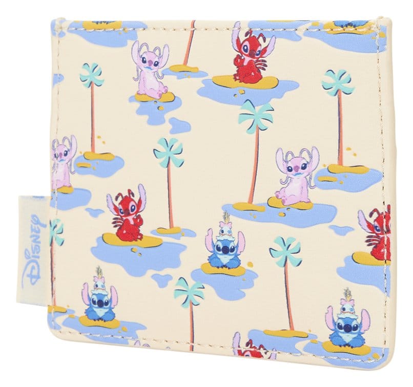 Lilo & Stitch by Loungefly étui pour carte de transport Stitch, Angel, & Leroy