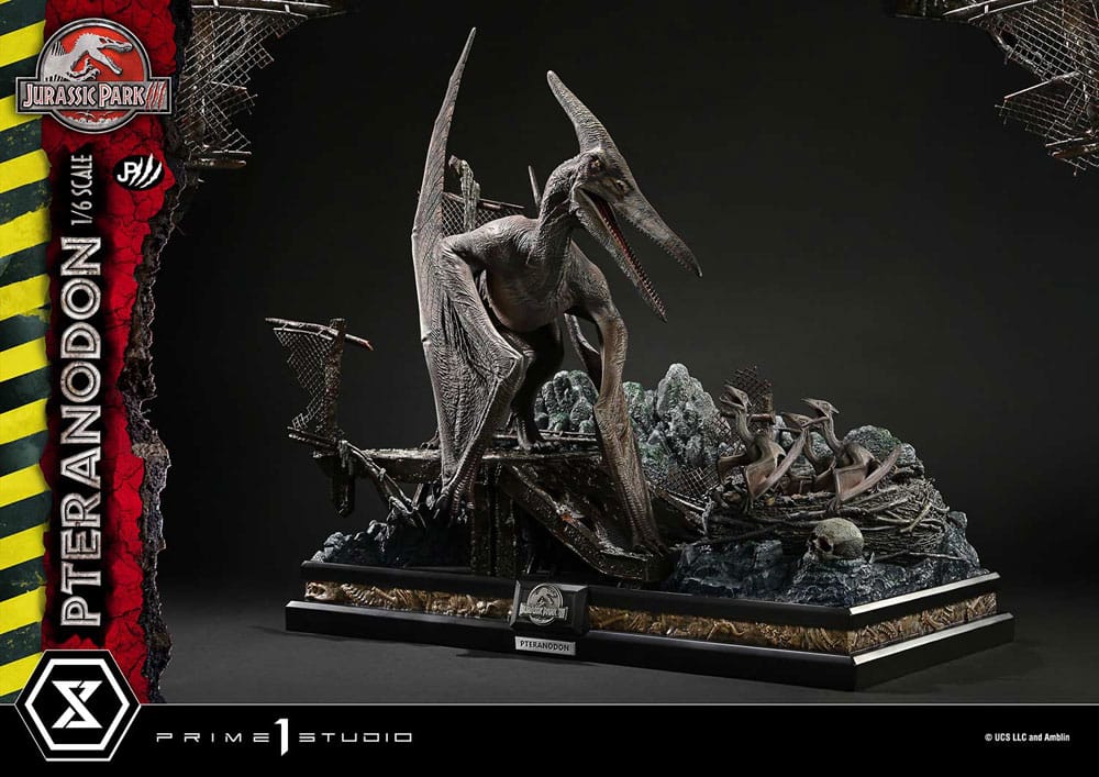 Jurassic Park III statuette Legacy Museum Collection 1/6 Pteranodon Bonus Version 68 cm
