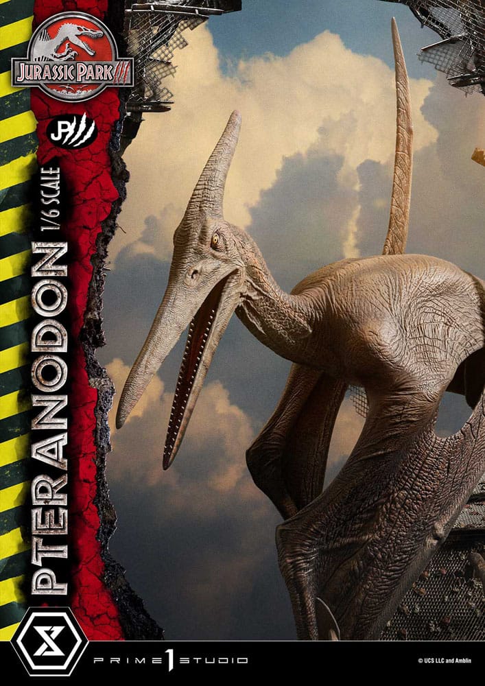 Jurassic Park III statuette Legacy Museum Collection 1/6 Pteranodon Bonus Version 68 cm