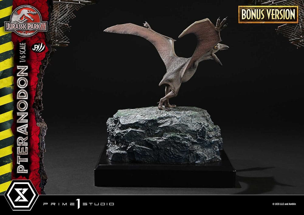 Jurassic Park III statuette Legacy Museum Collection 1/6 Pteranodon Bonus Version 68 cm