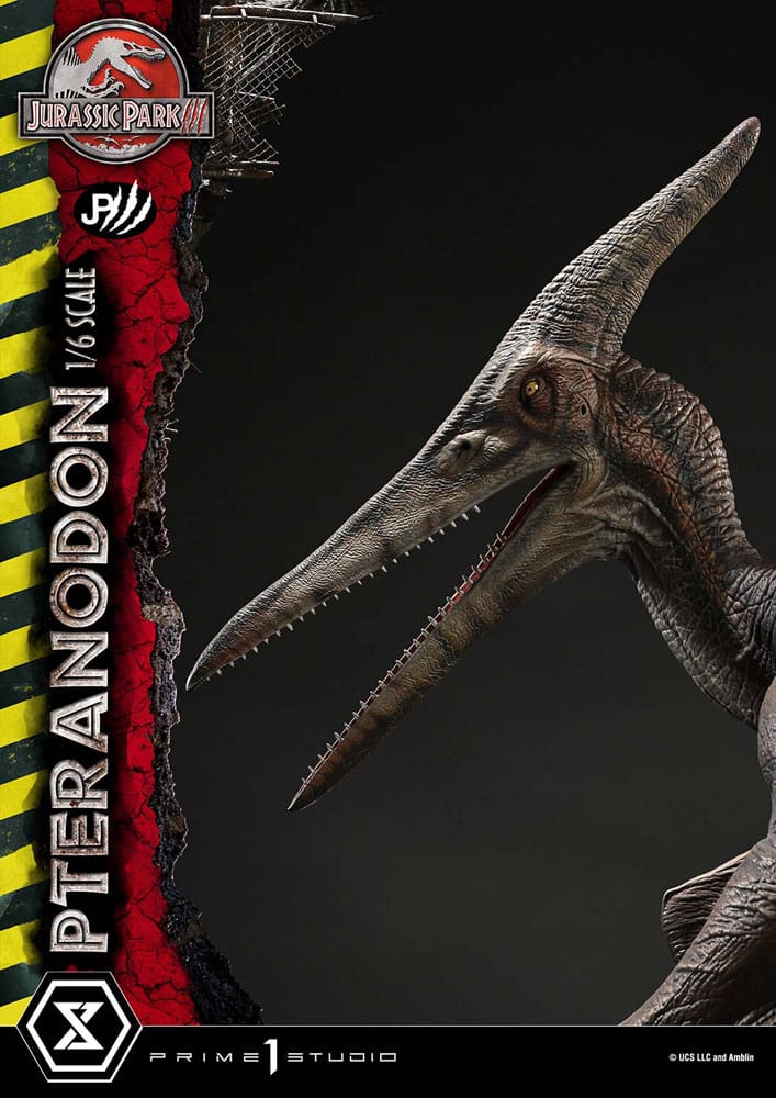 Jurassic Park III statuette Legacy Museum Collection 1/6 Pteranodon Bonus Version 68 cm