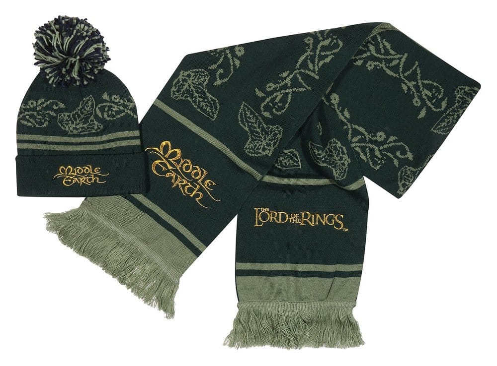 Le Seigneur des Anneaux set bonnet & écharpe