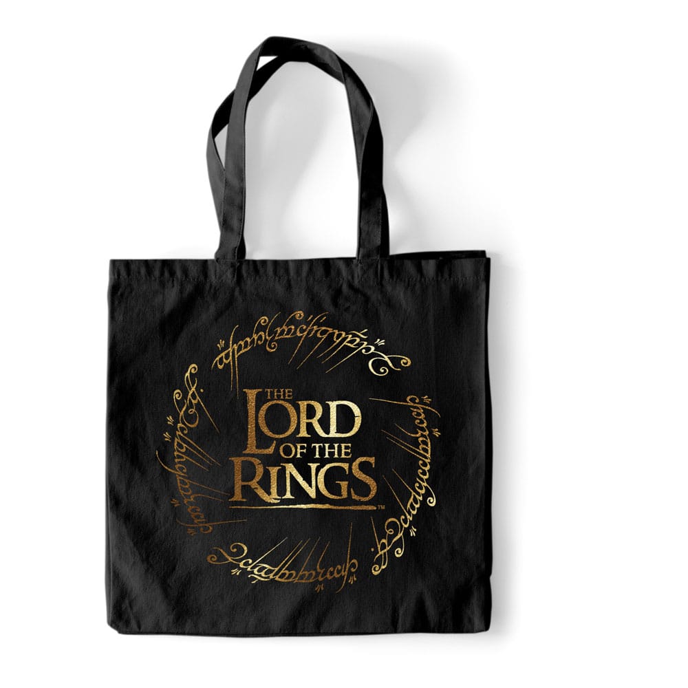 Le Seigneur des Anneaux sac shopping Gold Foil