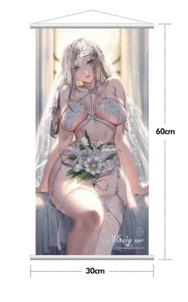 Original Illustration statuette PVC 1/4 Marry me Illustrated by LOVECACAO Bonus Inclusive Limited Edition 31 cm