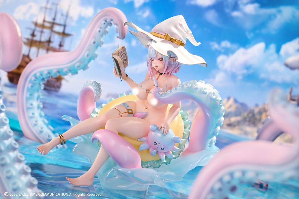 Original Character statuette PVC 1/6 Octopus Witch Rinne Illustrated by Danimaru 22 cm