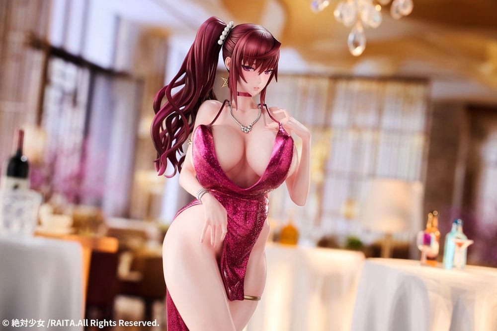 Absolute Pure White Magical Girl statuette PVC 1/6 Kuramoto Erika Dress Ver. 30 cm