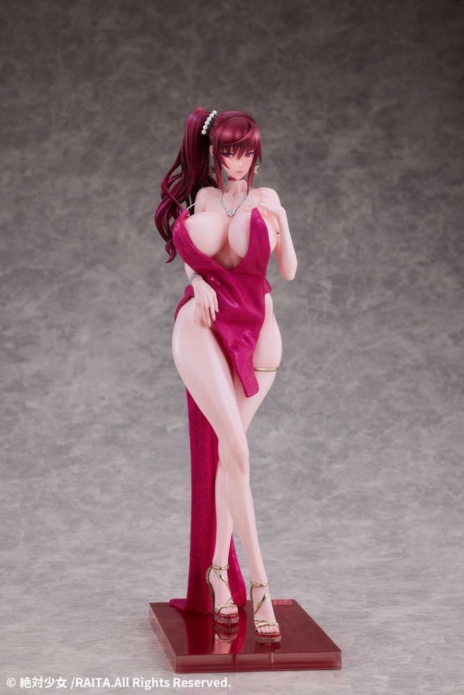Absolute Pure White Magical Girl statuette PVC 1/6 Kuramoto Erika Dress Ver. 30 cm