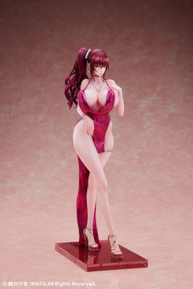 Absolute Pure White Magical Girl statuette PVC 1/6 Kuramoto Erika Dress Ver. 30 cm
