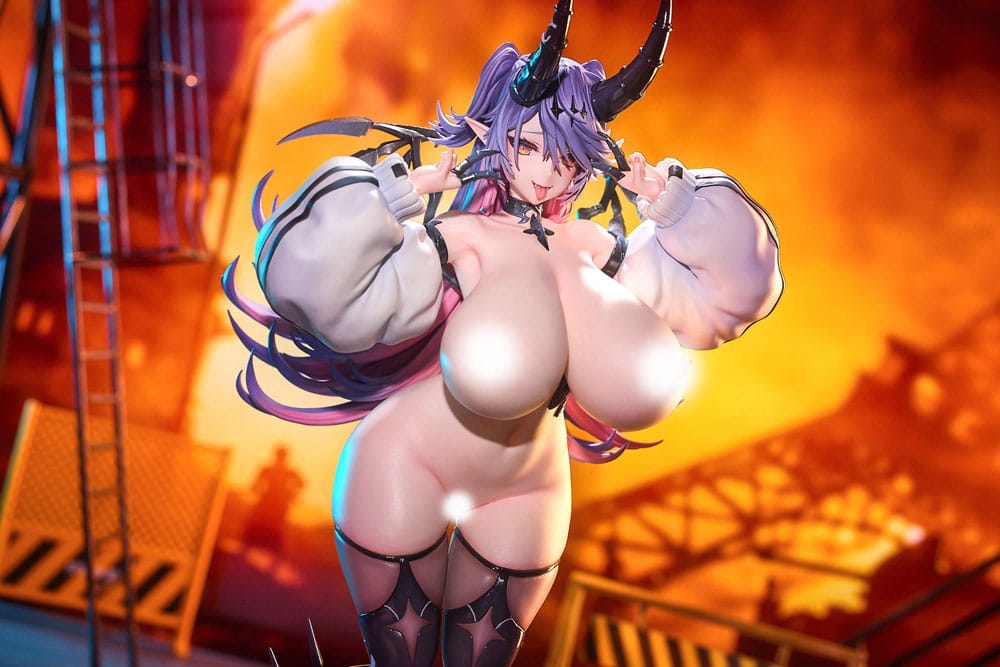 Original Character statuette PVC 1/6 King of Hell Paimon Illustrated by Mataro 30 cm