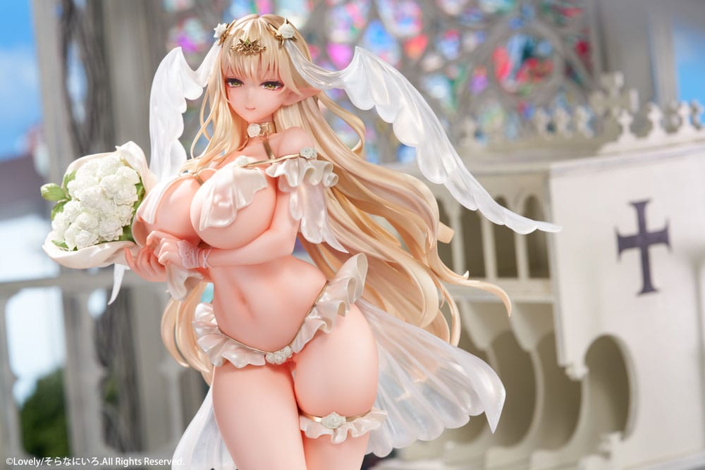 Original Character statuette PVC 1/5.5 Wife Erof Illustrated by Sora Nani Iro 32 cm