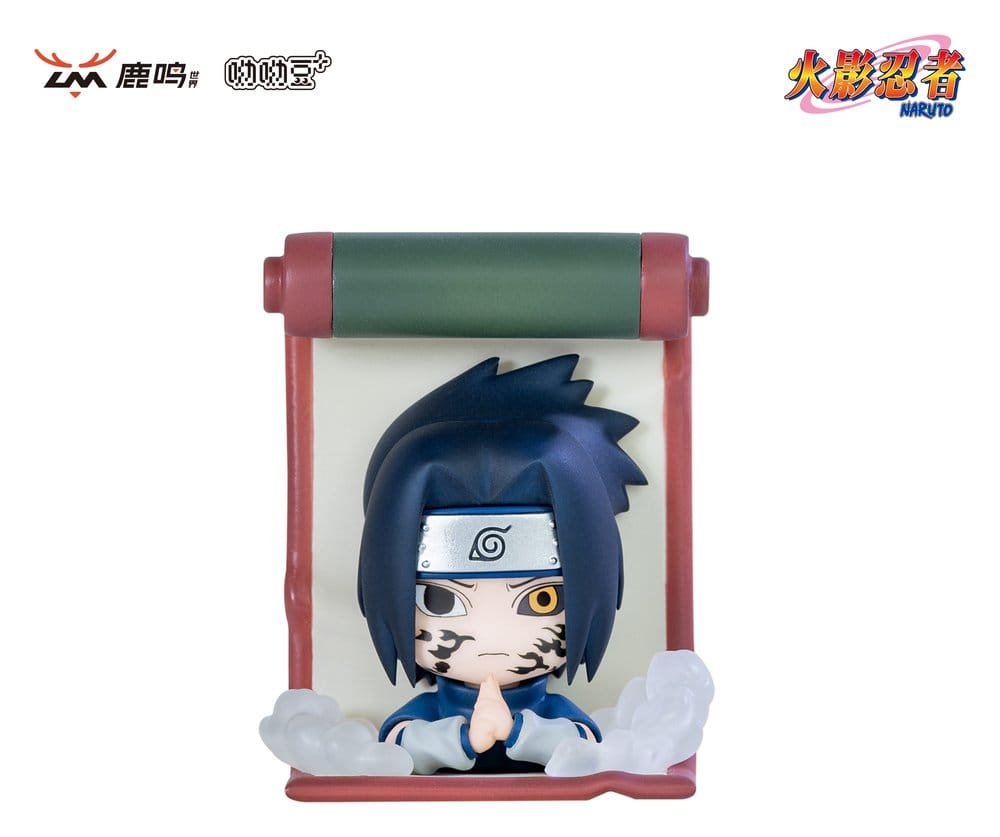 Naruto présentoir boîte-mystère 3D Magnet Secret Ninja Scroll Series Blind Box Display (12)