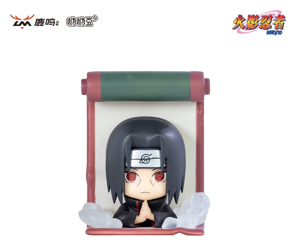 Naruto présentoir boîte-mystère 3D Magnet Secret Ninja Scroll Series Blind Box Display (12)